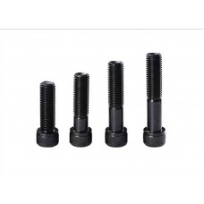 Hex Socket Head Cap Screws Bolts M8 x 16/20/25/30mm, Black Oxide Finish, Fully Threaded Pitch: 1.25mm(24 Pcs)